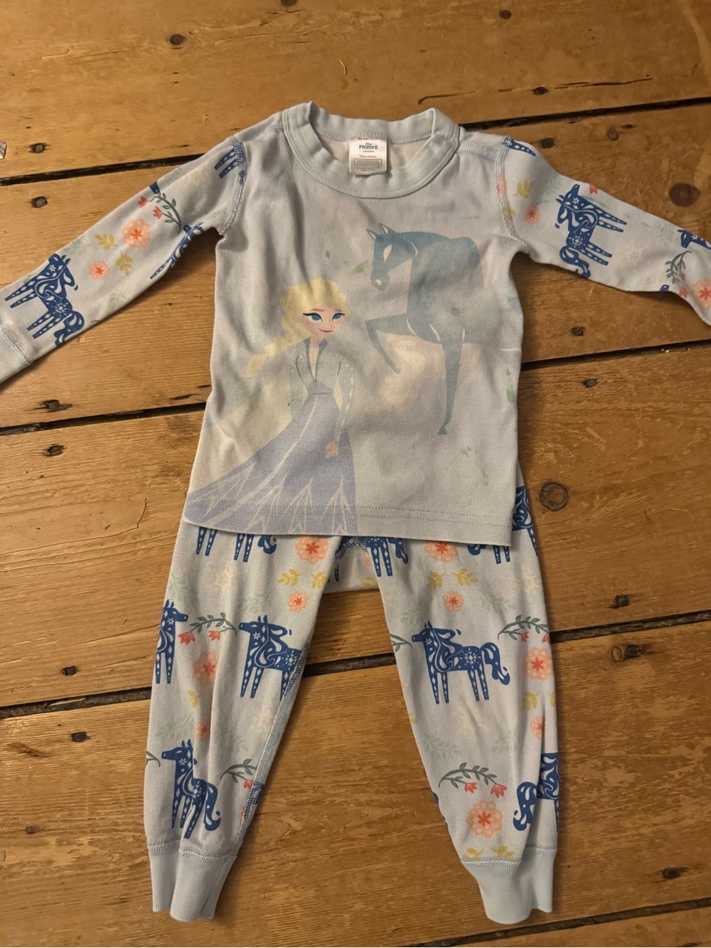 Hanna Andersson Frozen Organic Cotton Pajama Set